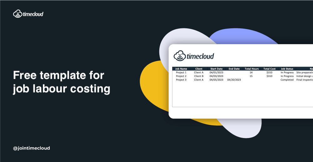 MSMSPFB-221109-JobCostingTemplate-AB-v02 Free template for staff timesheets feature image by Timecloud