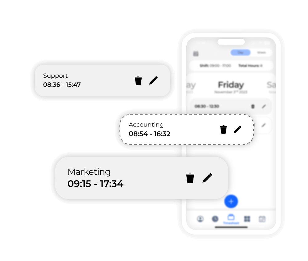 Mobile App Timesheet
