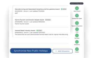 Easily Configure awards using Timecloud's award engine