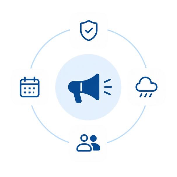Timecloud announcements are More than a staff notice board